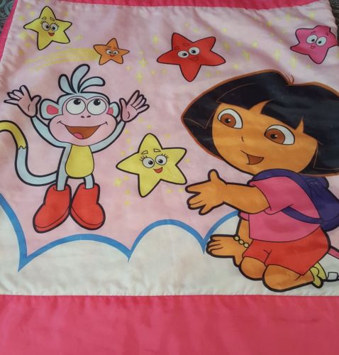 DORA THE EXPLORER Kids Youth Sleeping Bag Blanket Comforter Zipper