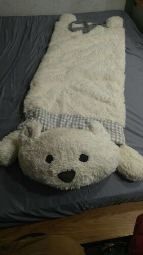 POTTERY BARN - kids polar bear sleeping bag