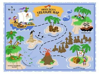 Pirate Pete's Treasure Map Wall Mural [ID 715305]