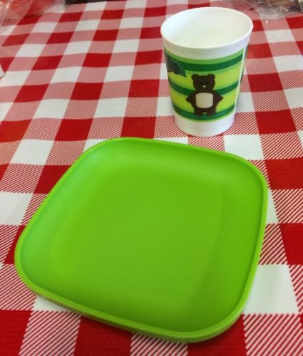 VTG Tupperware Tuppertoy MINI Play Food Dish Plate Eco Cup Tumbler Replacement