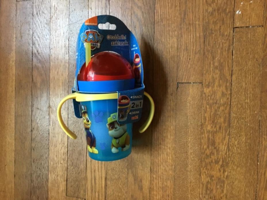 Paw Patrol Toddlerific Zak Snack and Drink Container Cup BPA Free