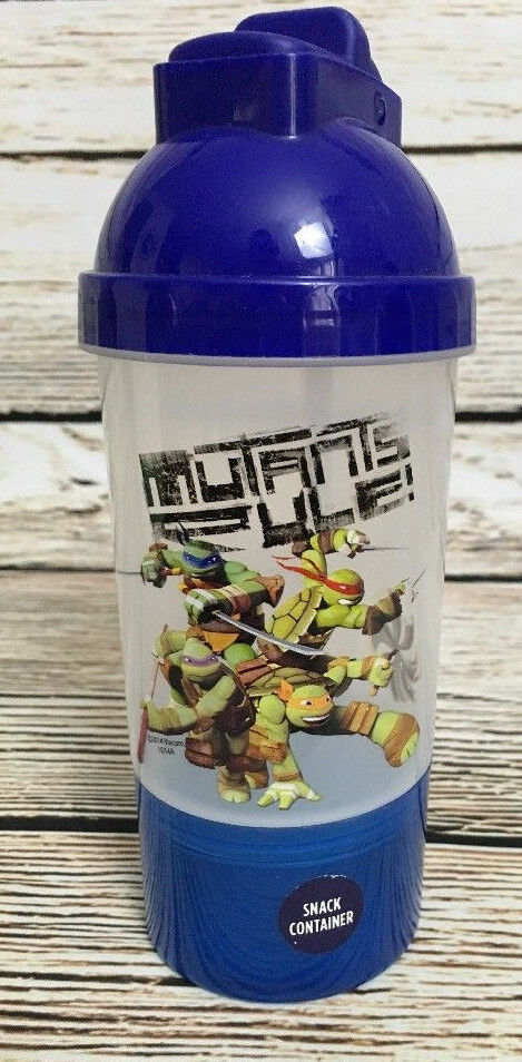 Mutants Rule Drink Sippy Cup Snack Container Teenage Mutant Ninja Turtles Kids