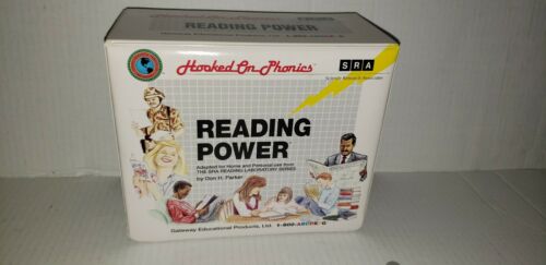 Hooked on Phonics Reading Power Boxed Set Cassettes & Books Homeschool COMPLETE