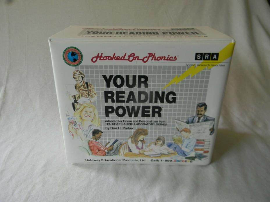SRA Hooked On Phonics Your Reading Power Comprehension Cassettes-Half Sealed