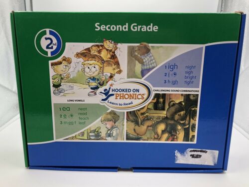 Hooked on Phonics Learn to Read Second 2nd Grade audio cd books New