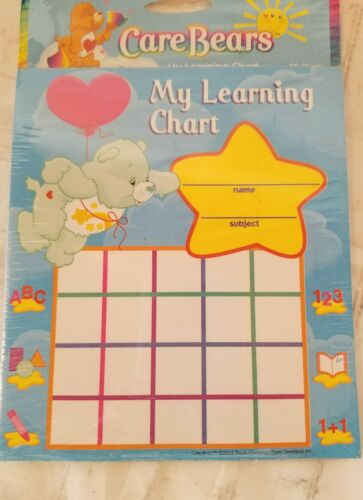 Care Bears Learning Incentive Chore Charts Party Favors Supplies 50 Pack