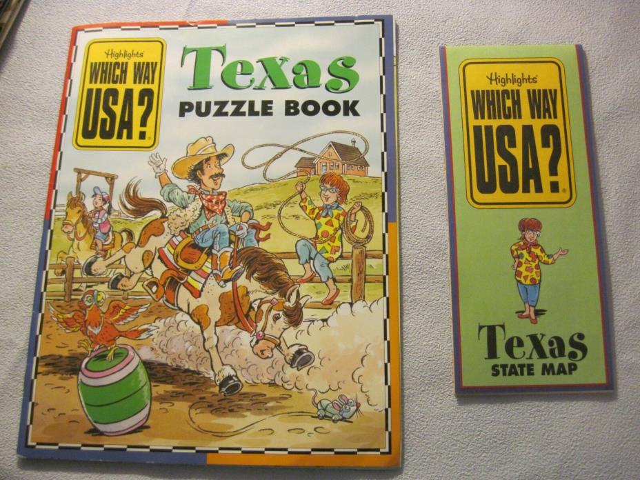 Highlights Which Way USA?  Geography  State Books and Maps