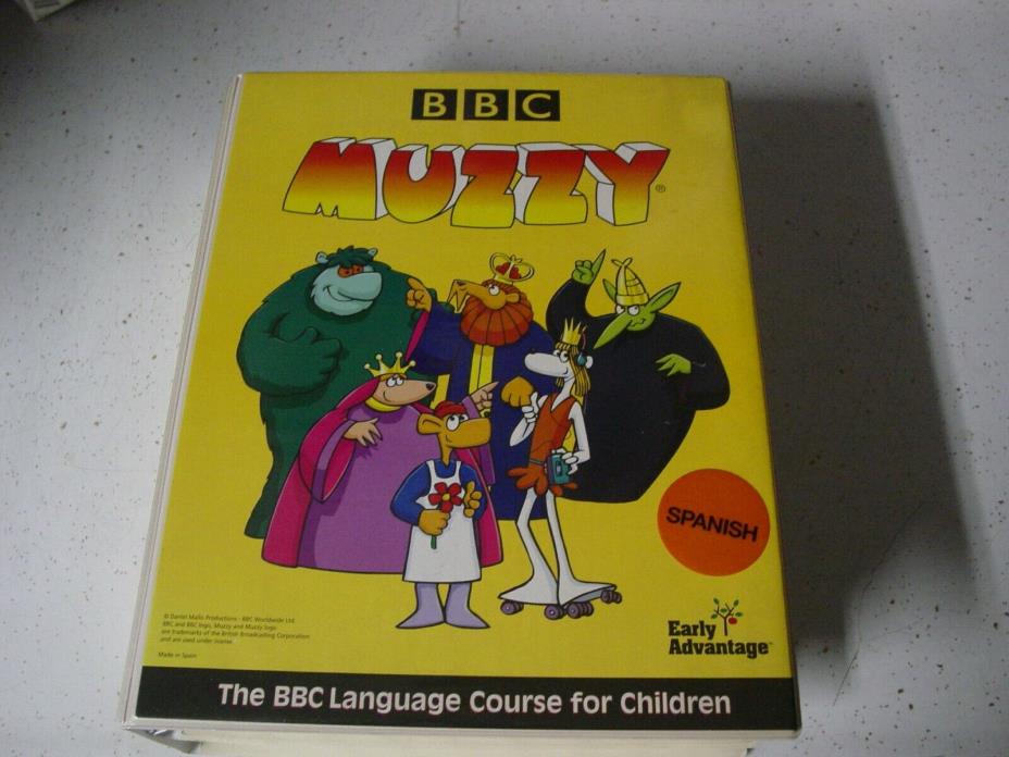 Muzzy Spanish Language Course Level 1 Set BBC DVD Unused Children Homeschool