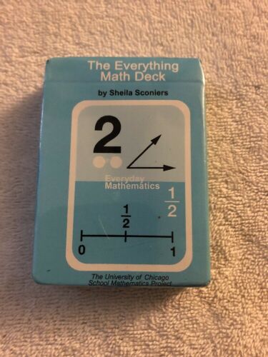 McGraw &Hill The Everything Math Deck Brand New