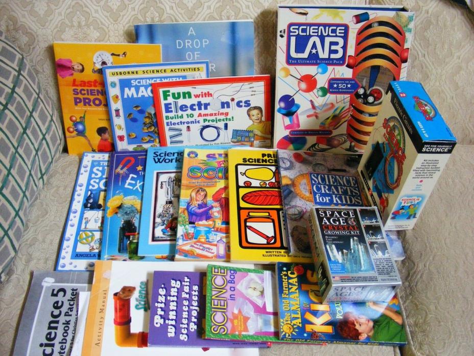 Science Lot Experiments Books Kits Activities Fairs Homeschool Resources