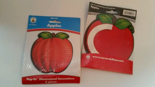 Apple Homeschool Classroom Daycare Decorations Carson-Dellosa Pop-Its 2 Packs