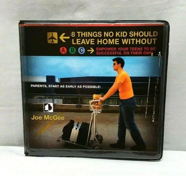 Training Teens 6 CD Set by Joe McGee ~ 8 Things No Kid Should Leave Home Without
