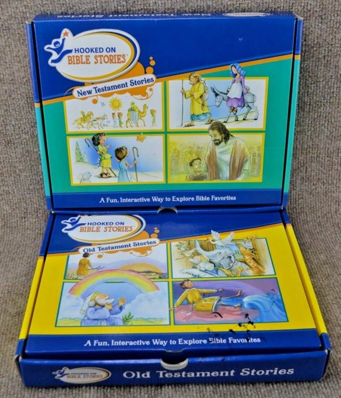 Hooked on Phonics Bible Stories complete set ages 4-6 Activities NEW & OLD TEST