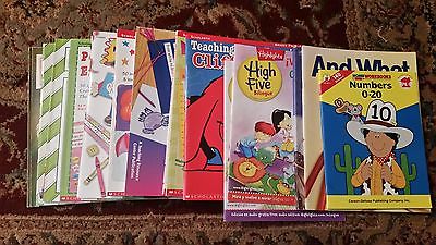 Homeschool Early Childhood PK - 2 Scholastic Wookbooks Poems Reading Math ETC