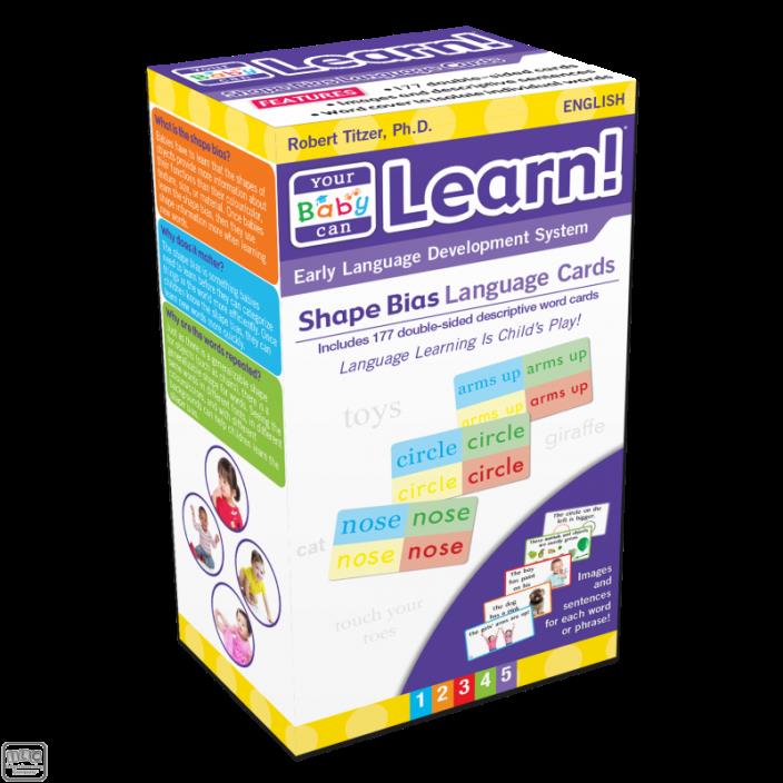 Your Baby Can Learning Language Cards Shape Bias (New!)