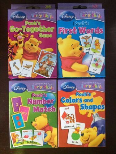 Disney Winnie the Pooh's Early Learning Cards:First Words Numbers Colors Shapes