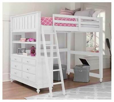 Full Loft Bed with Ladder [ID 3095429]