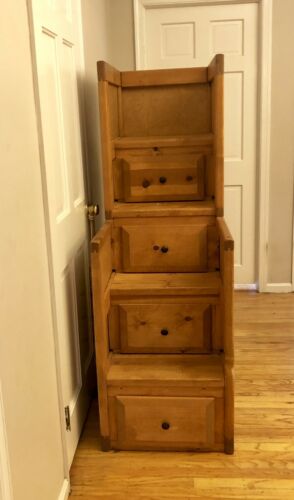 Bunk bed stairs & storage unit