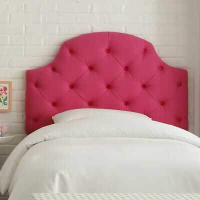 Harriet Bee Pleasanton Cotton Upholstered Headboard