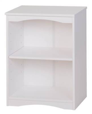 23 in. Essentials Wooden Bookcase in White Finish [ID 3458377]