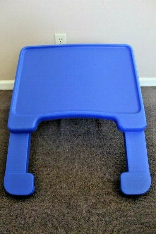 Childrens Factory Chair Cube Edutray Desk Attachment Blue Tray approx 14