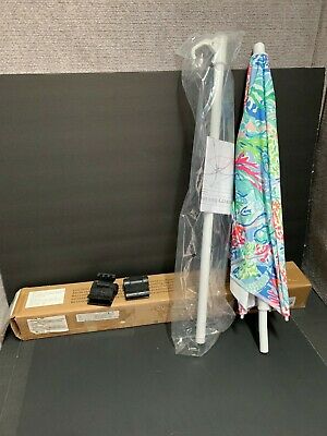 Pottery Barn Kids Lilly Pulitzer MERMAID Cove UMBRELLA fits Freeport Beach Chair