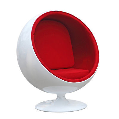 Fine Mod Imports Kids Space Chair, Red FMI10274-RED
