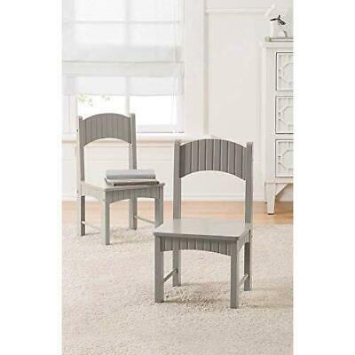 Linon Henry Gray Set of Two Chairs