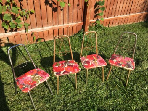 Vintage Childrens Chair Set Kids Chairs Childs 4 Seats