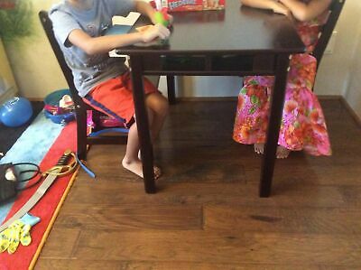 Lipper International 534E Child's Rectangular Table with Shelves an... BRAND NEW