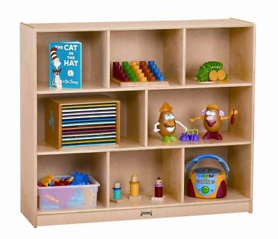 Large Mobile Storage Unit For Kids w Three Divided Shelves [ID 10292]