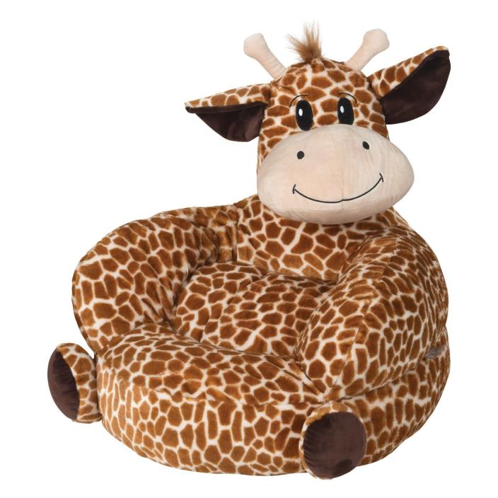 Giraffe Plush Character Chair