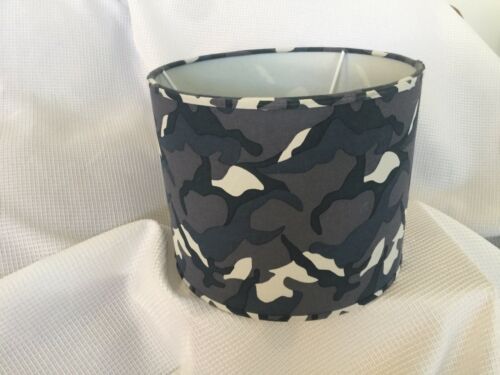 Pottery Barn Kids Blue Camouflage Lamp Shade 10