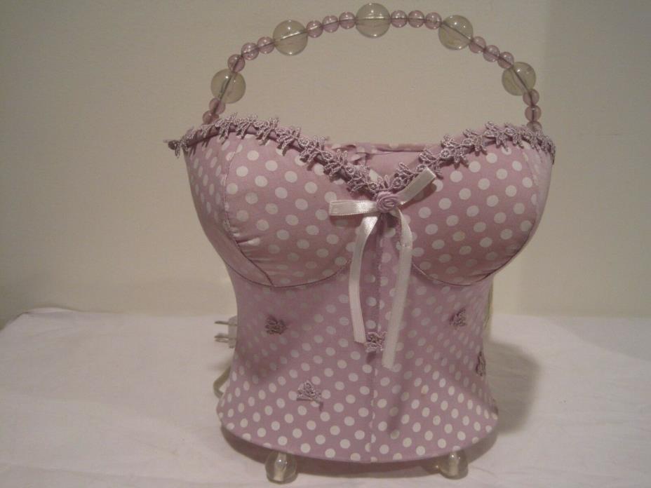 Bustier Lamp for bar, man-cave, she-shed, or boudoir  -  11 inches tall