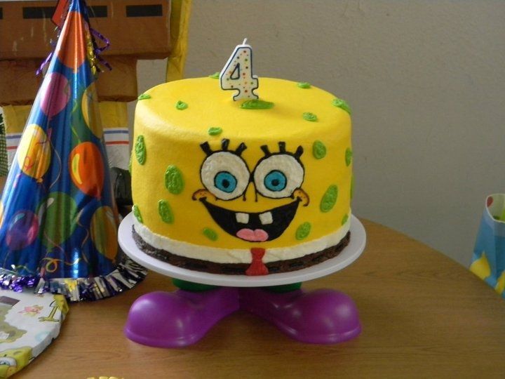SILLY FEET CAKE STAND by Wilton Cupcake Birthday Spongebob