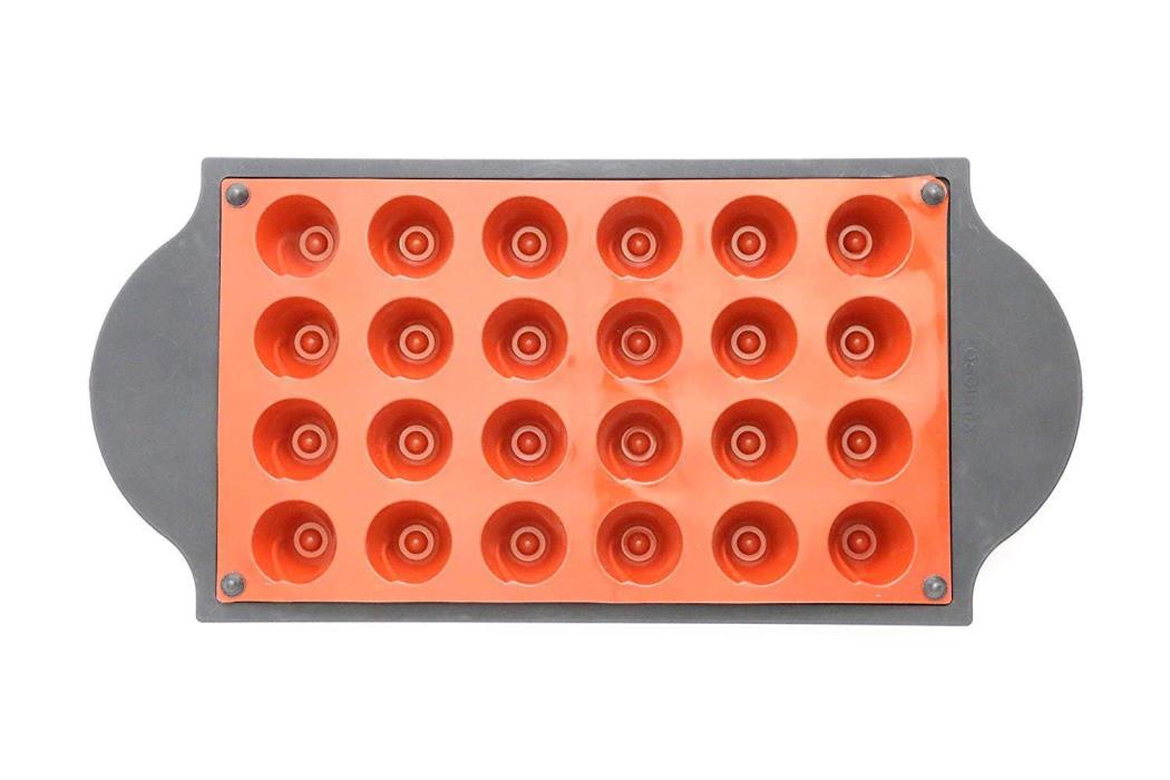Oggibox Mini Volcano Pan Mold With Frame Silicone 24 Cavity Chocolate Candy Soap