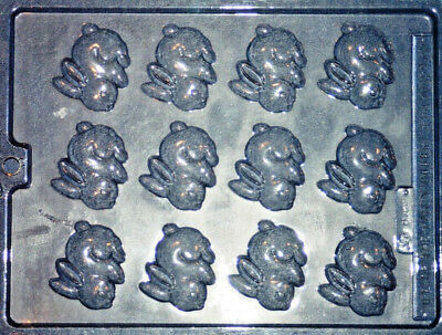 Easter Bunnies Bite Size plastic candy molds  chocolate making favors