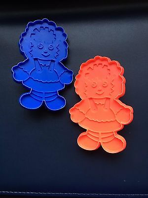 Cookie Cutter Raggedy Ann Red & Blue Hallmark