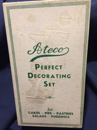 Vintage Ateco Perfect Cake Decorating Set