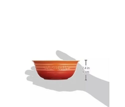 LE CREUSET STONEWARE RAINBOW 500ml 16.9 oz Set of 6 Cereal Bowls