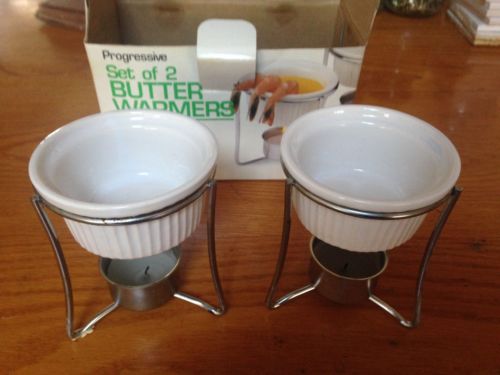 Progressive Set of 2 Butter Warmers (2sets of 2 warmers per box)