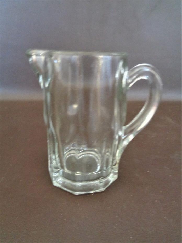 Small Glass Beer Mug Shaped Creamer (Cat.#11A076)