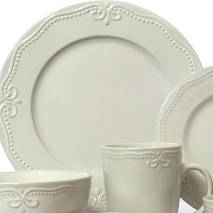 Dinnerware Set 56-pc Kitchen Dining Serving Dishes China Stoneware Porcelain