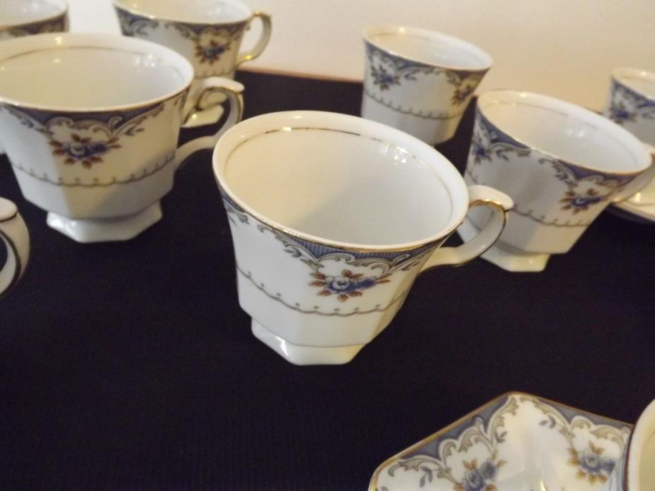 VINTAGE HARMONY HOUSE VERSAILLES FINE CHINA JAPAN PTN#368 REPLACEMENT CUPS TEA