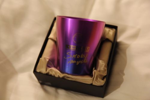 Top Secret mug cup SIGNED Titanium Limited Rare JDM