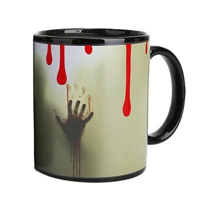 Color Changing Heat Sensitive Horror Themed Ceramic Mug