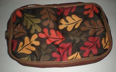 Holiday Bread Warmer Thanksgiving Autumn Leaves Fabric Keeps Bread Hot