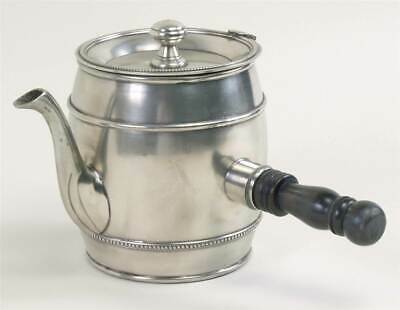 Barrel Teapot in Silver Finish [ID 21039]