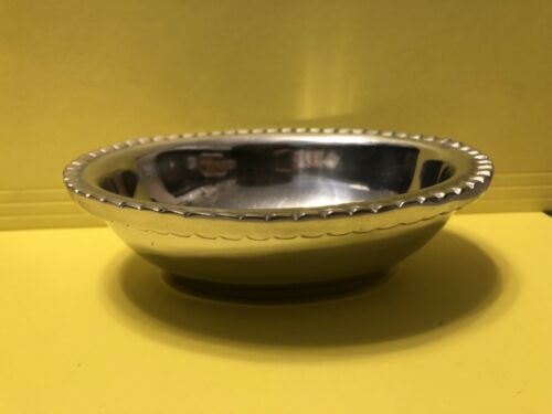 Old Town Imports Aluminum  Oval Bowl