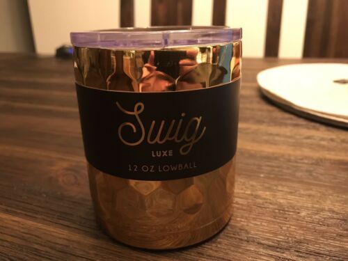 Swig Luxe 12Oz Lowball GOLD Kitchen